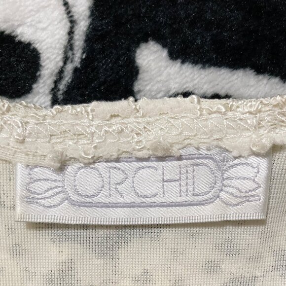 ORCHID Vintage cream lace short sleeve top ~ SMALL MEDIUM boho whismigoth blouse - Picture 4 of 14